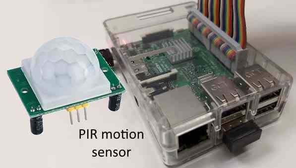 Surveillance system using Raspberry Pi, NodeJS & Pir sensor